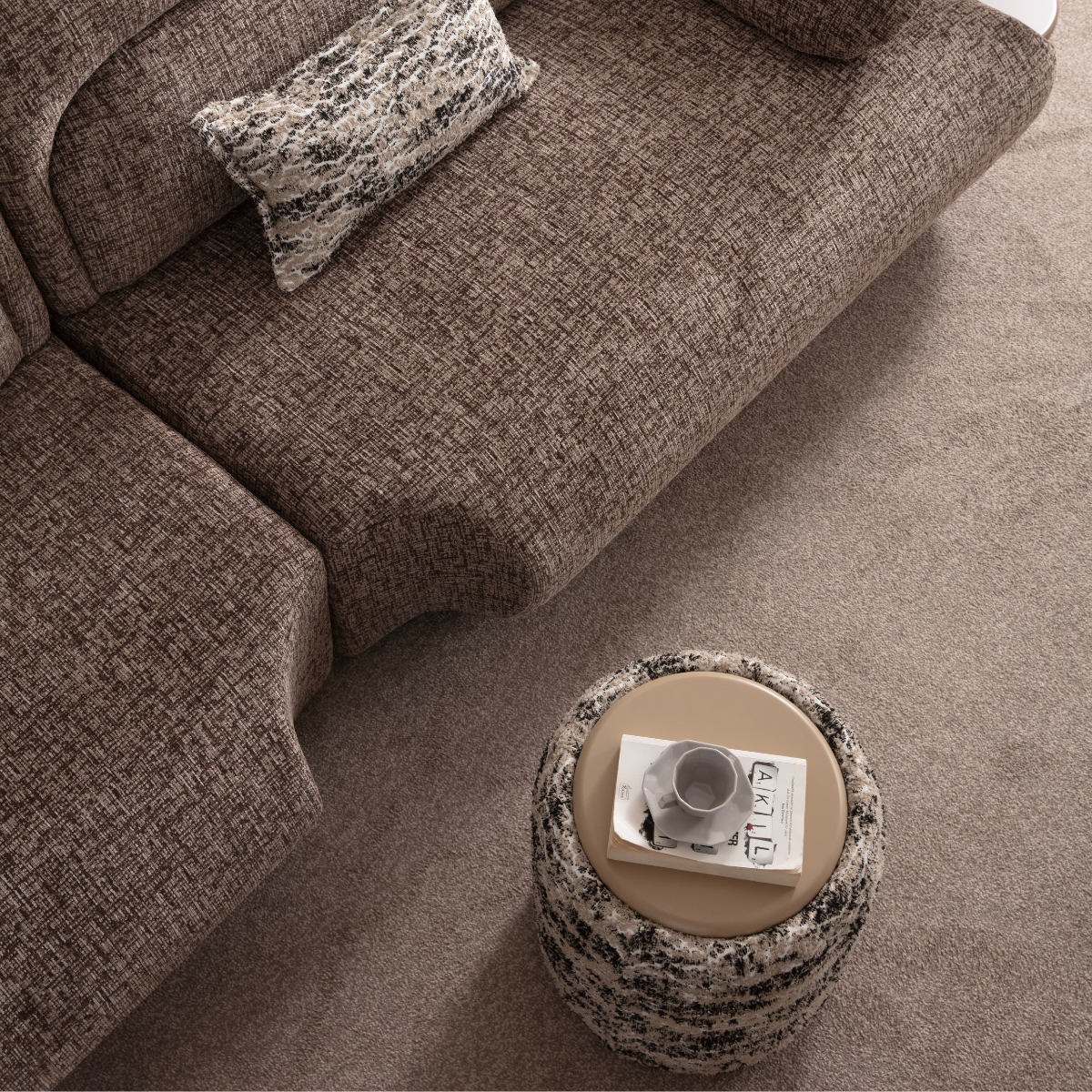 Set Canapea Vagner cu Spătar Extensibil & Fotoliu Designer