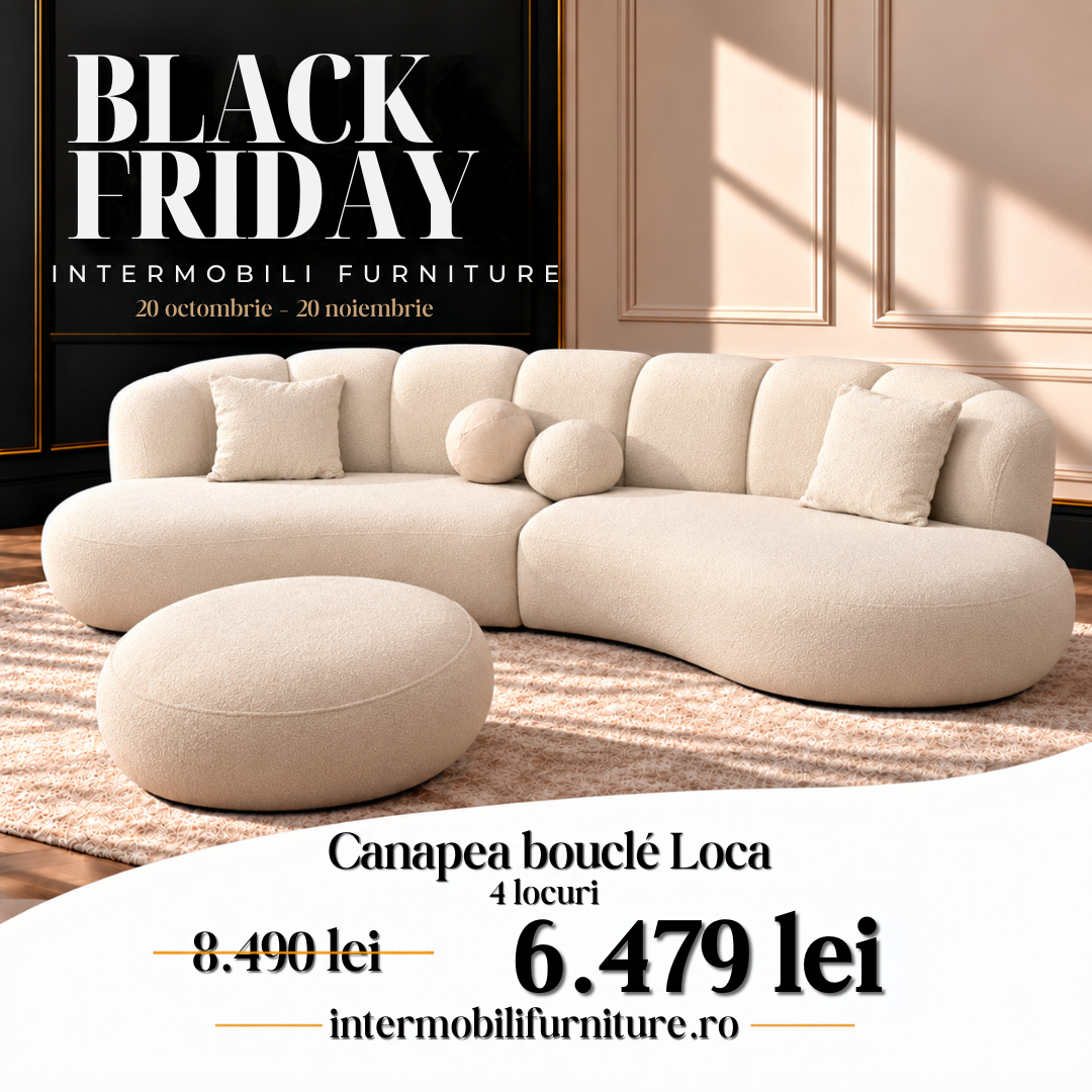 Canapea Bucle de Lux , Loca