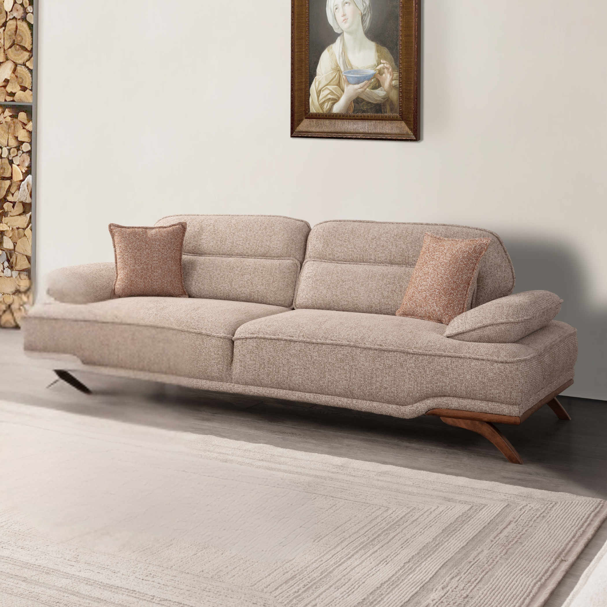 Canapea cu Recliner, Alvin