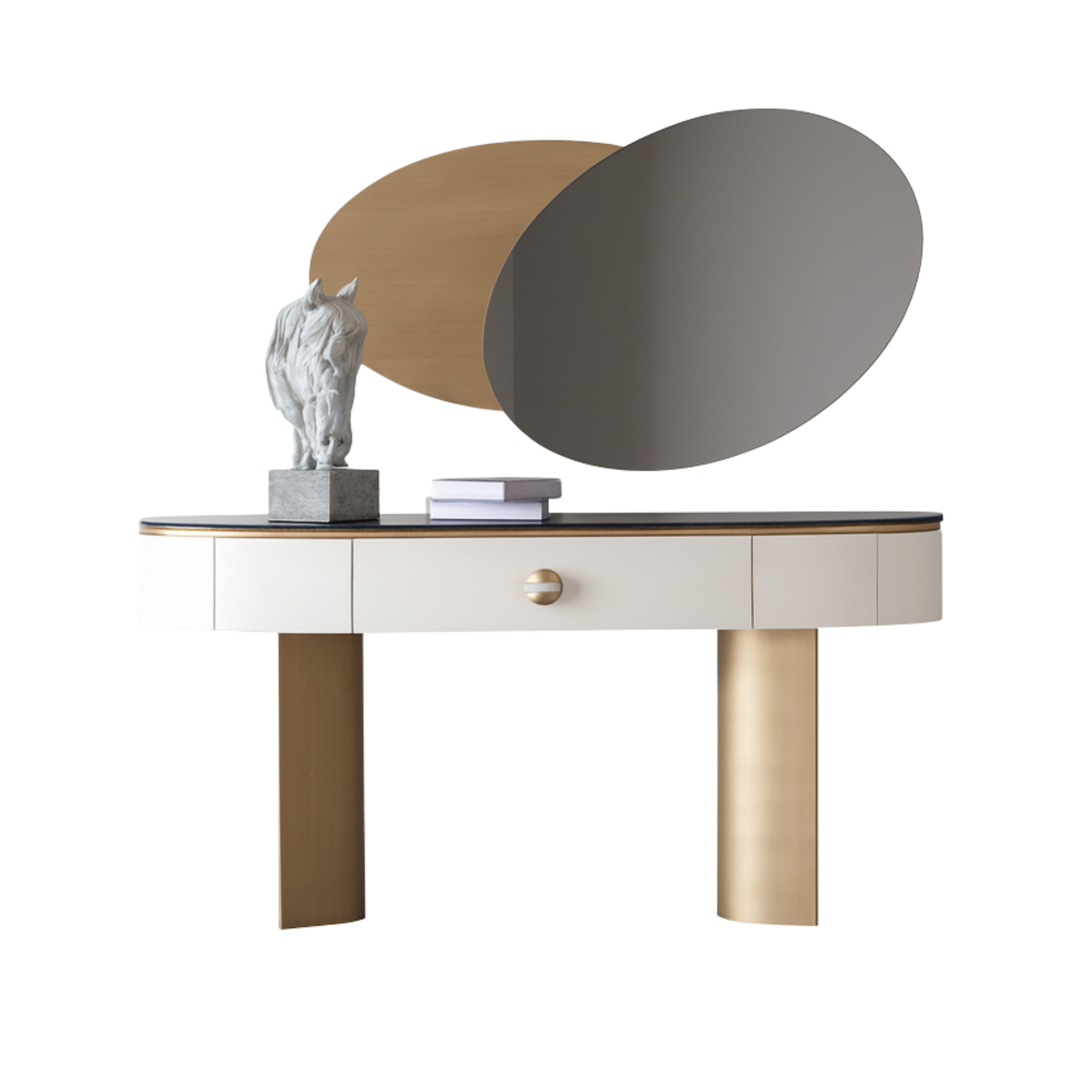Consola cu oglinda de Lux , Elipse