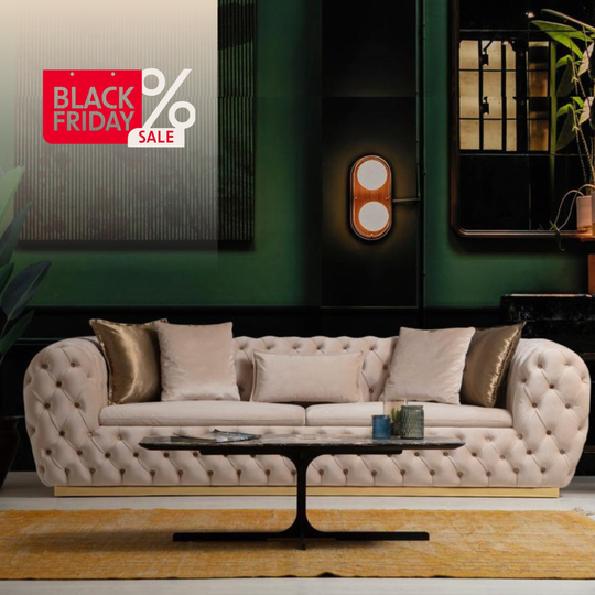 Canapea 4 locuri  , capucino