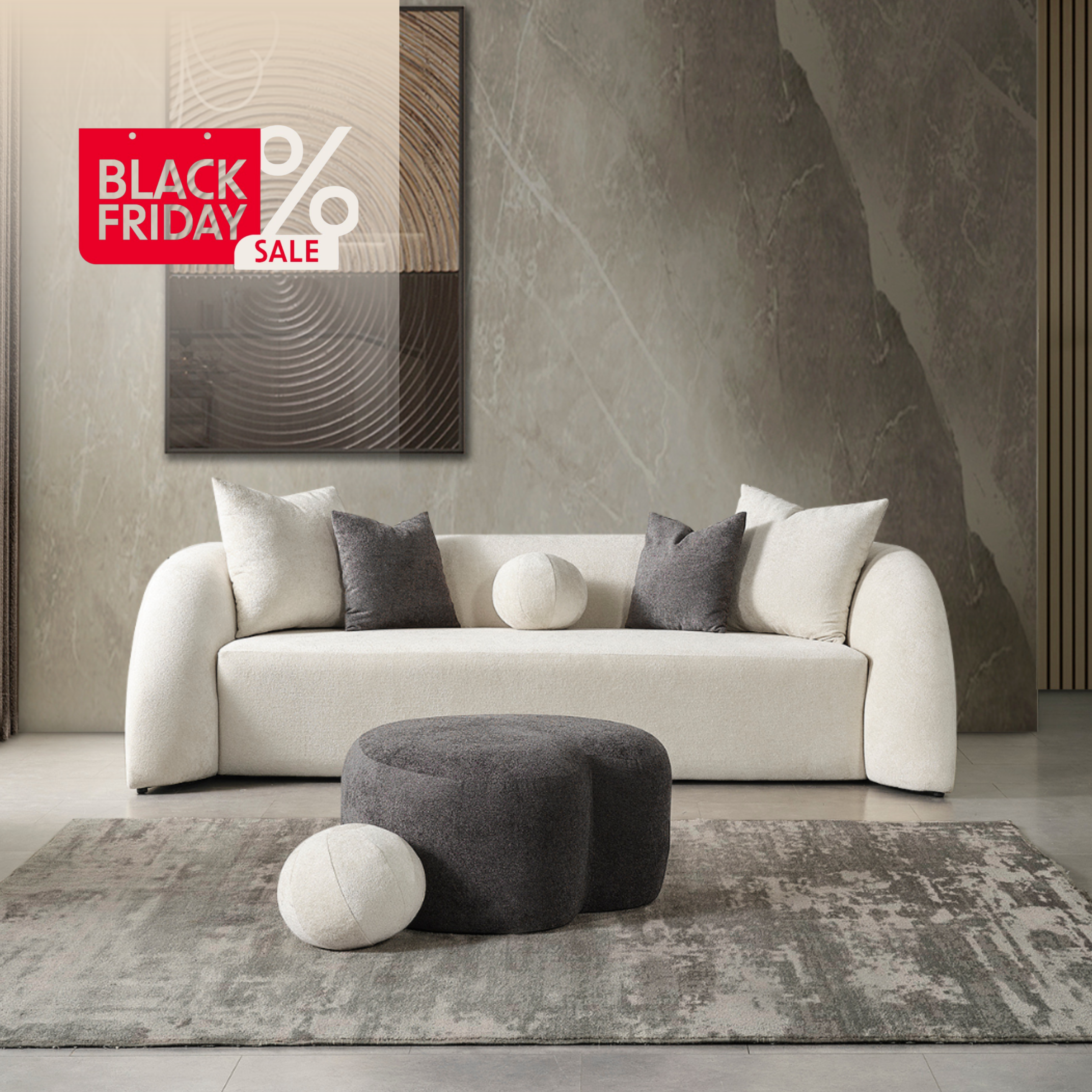 Canapea Modernă Bucle, Love