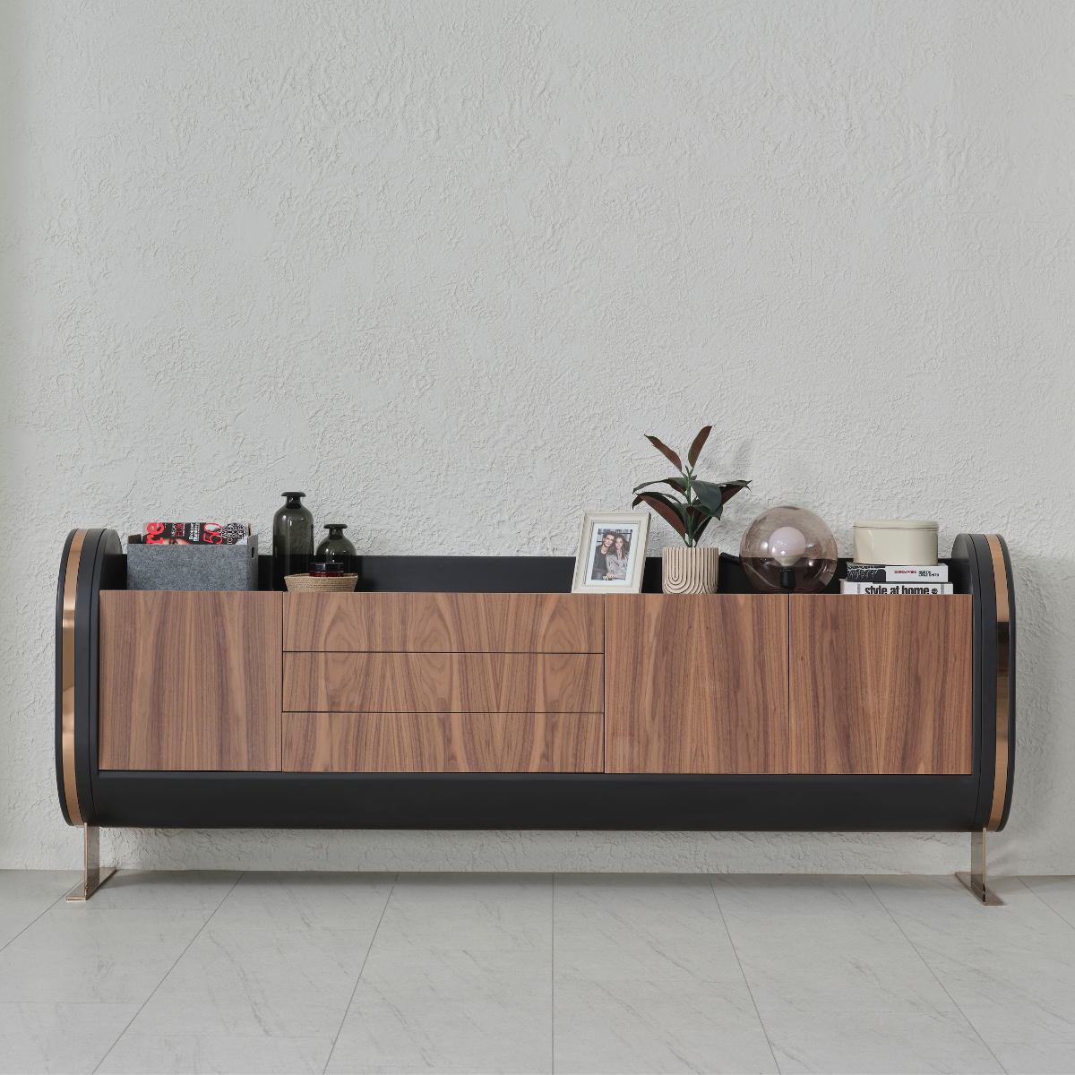 Birou managerial de lux, Genesus Walnut