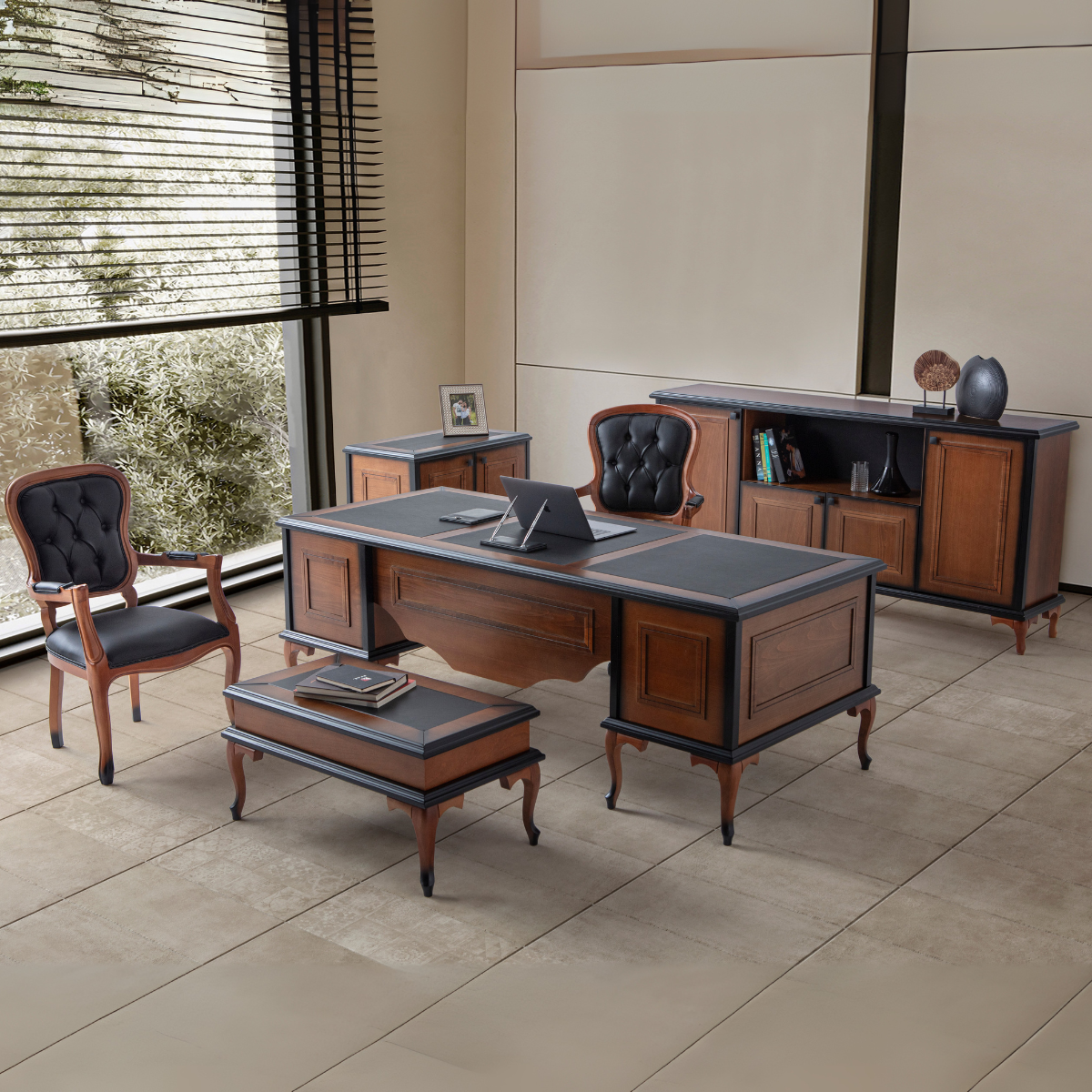 Birou managerial, Pugo Walnut