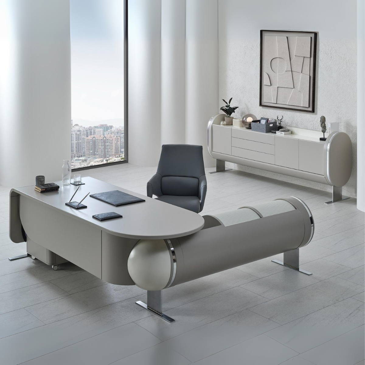 Birou managerial de lux, Genesis Crem