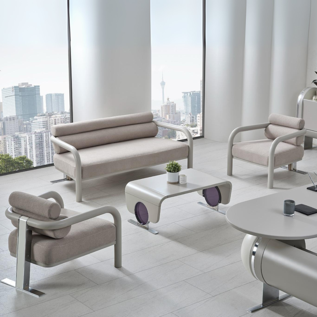 Birou managerial de lux, Genesis Crem