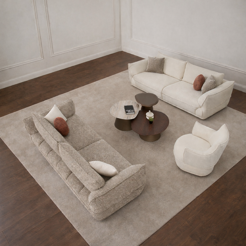 Set Canapele și Fotolii Bucle Bosna – Eleganță Modernă și Confort Premium