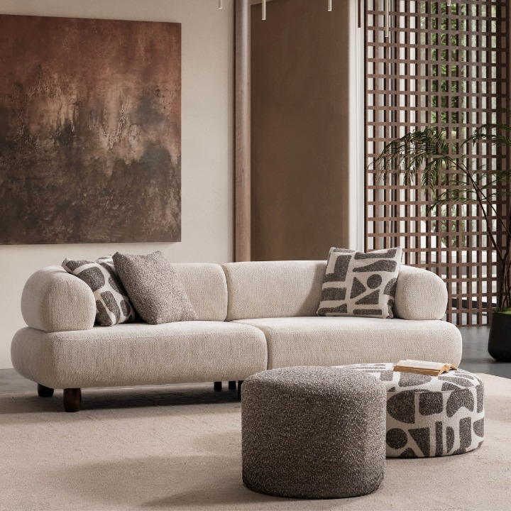 Set Canapea Moderna cu Fotolii, Alfa