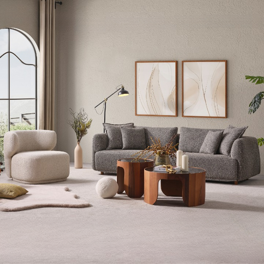 Set Canapea Bucle cu Fotolii, Capella