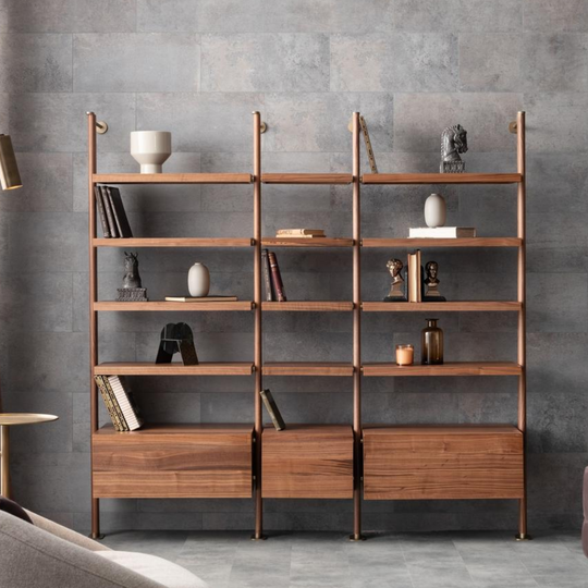 Biblioteca de lux, Wagon