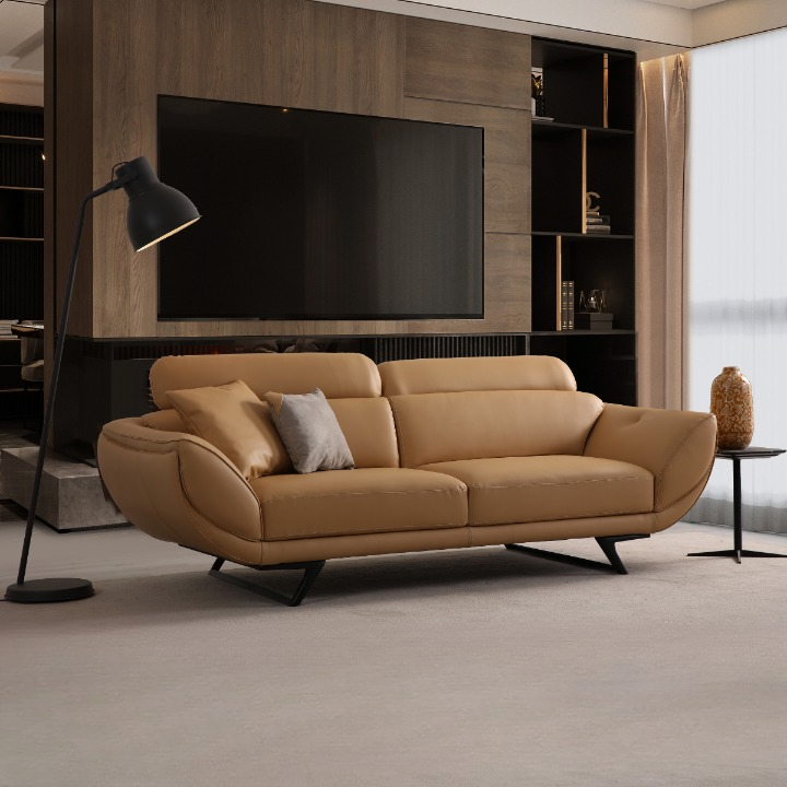 Set Canapea Moderna cu Recliner si Fotolii, Hermes