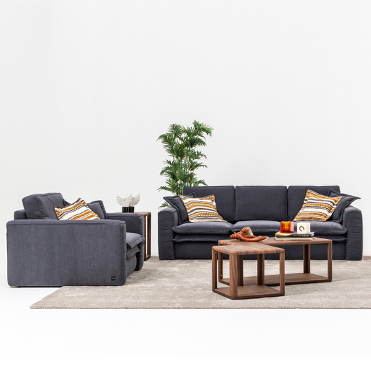 Set Canapea cu fotolii Moderne, Bukowski