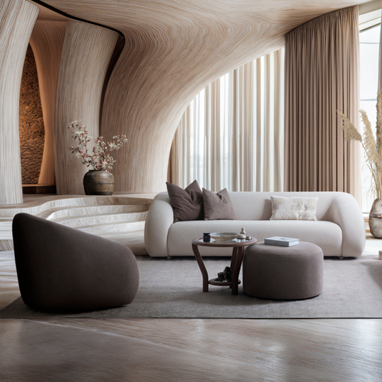 Set Canapea Moderna cu 2 Fotolii, Lecce