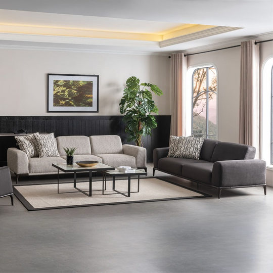 Set Canapea Moderna cu Fotolii, Nista