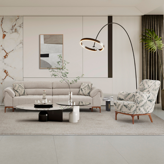 Set Canapea Moderna cu Fotolii, Nova W