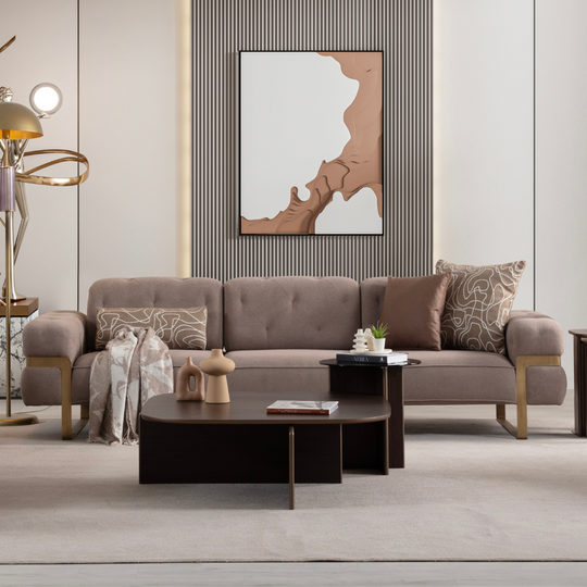 Set Canapea Moderna cu Fotolii, Parma