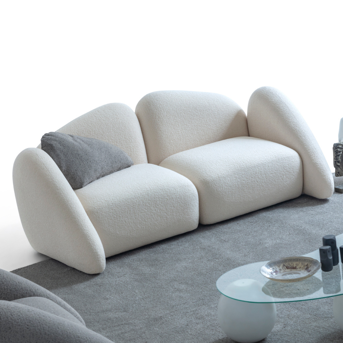 Canapea Modulara Bucle, Stone