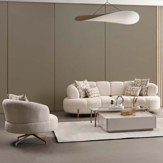 Set Canapea Bucle cu Fotolii, Vela