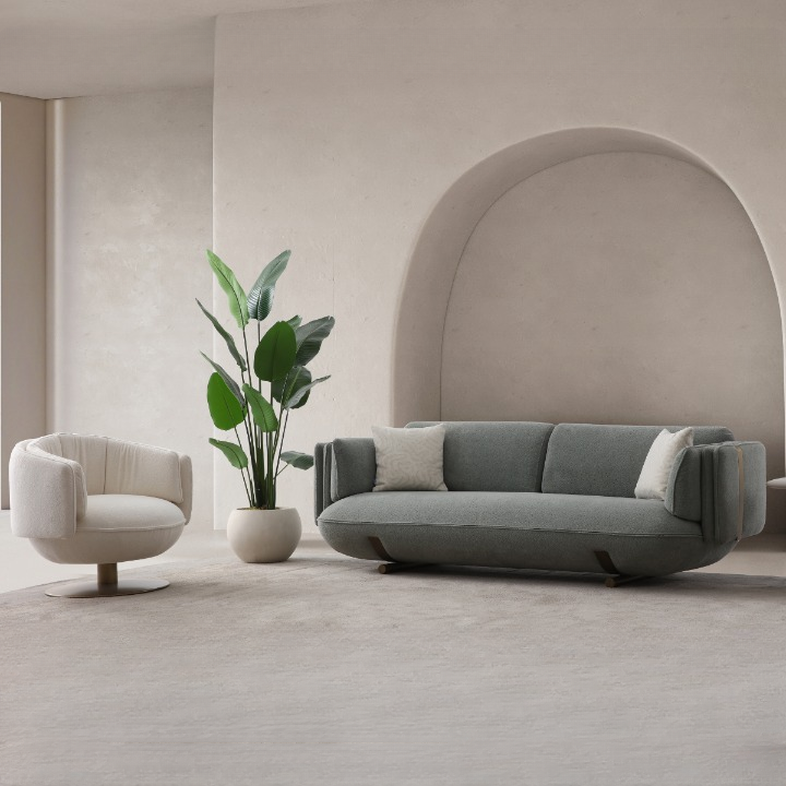 Set Canapea Moderna cu Fotolii, Anetta