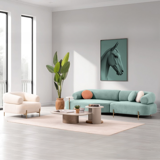 Set Canapea Moderna cu Tetiere  Reglabile si Fotolii, Stime