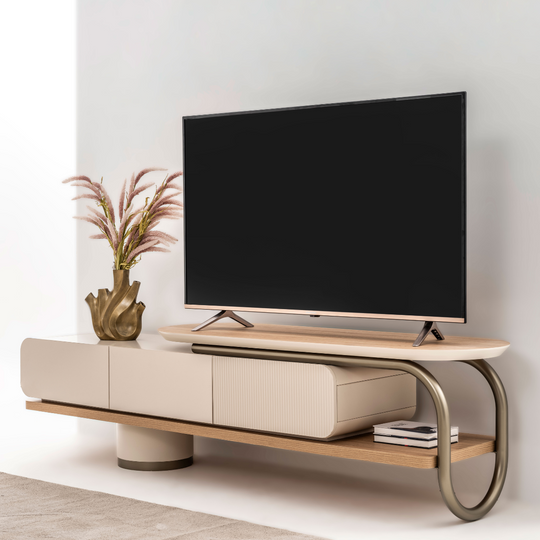 Comoda Tv Moderna, Bianca