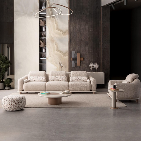 Set Canapea Bucle cu Fotolii, Ravelo