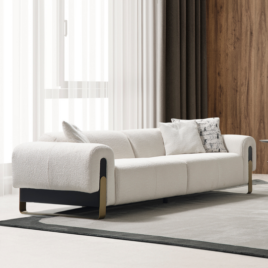 Set Canapea Bucle cu 2 Fotolii, Estra