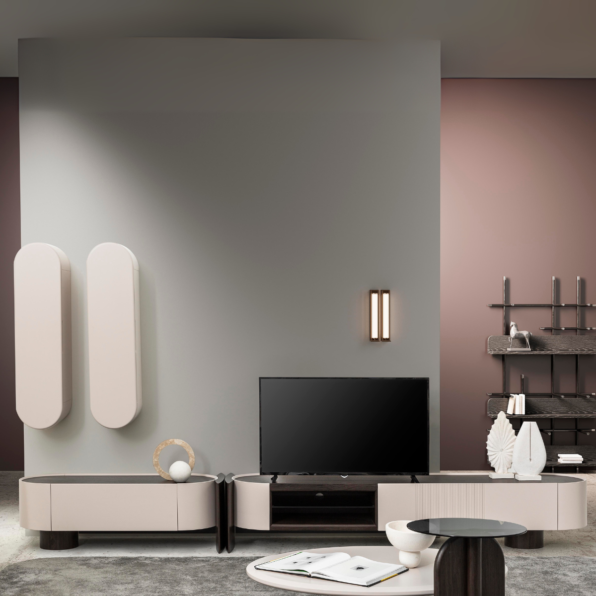 Comoda TV de lux, Fin
