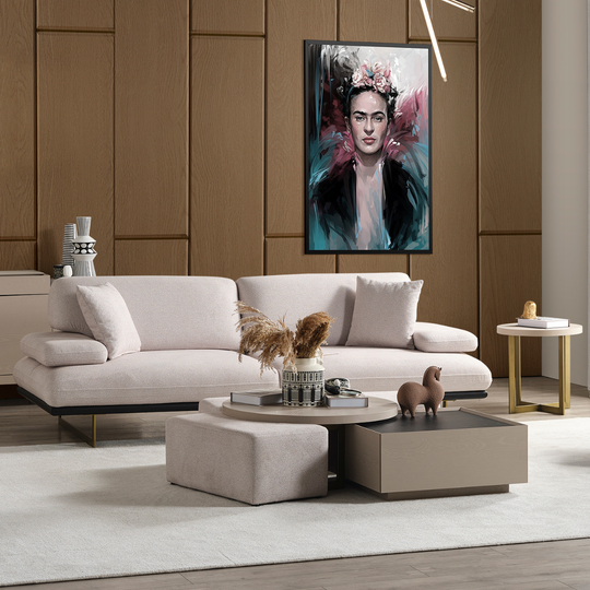 Canapea Bucle, Freda