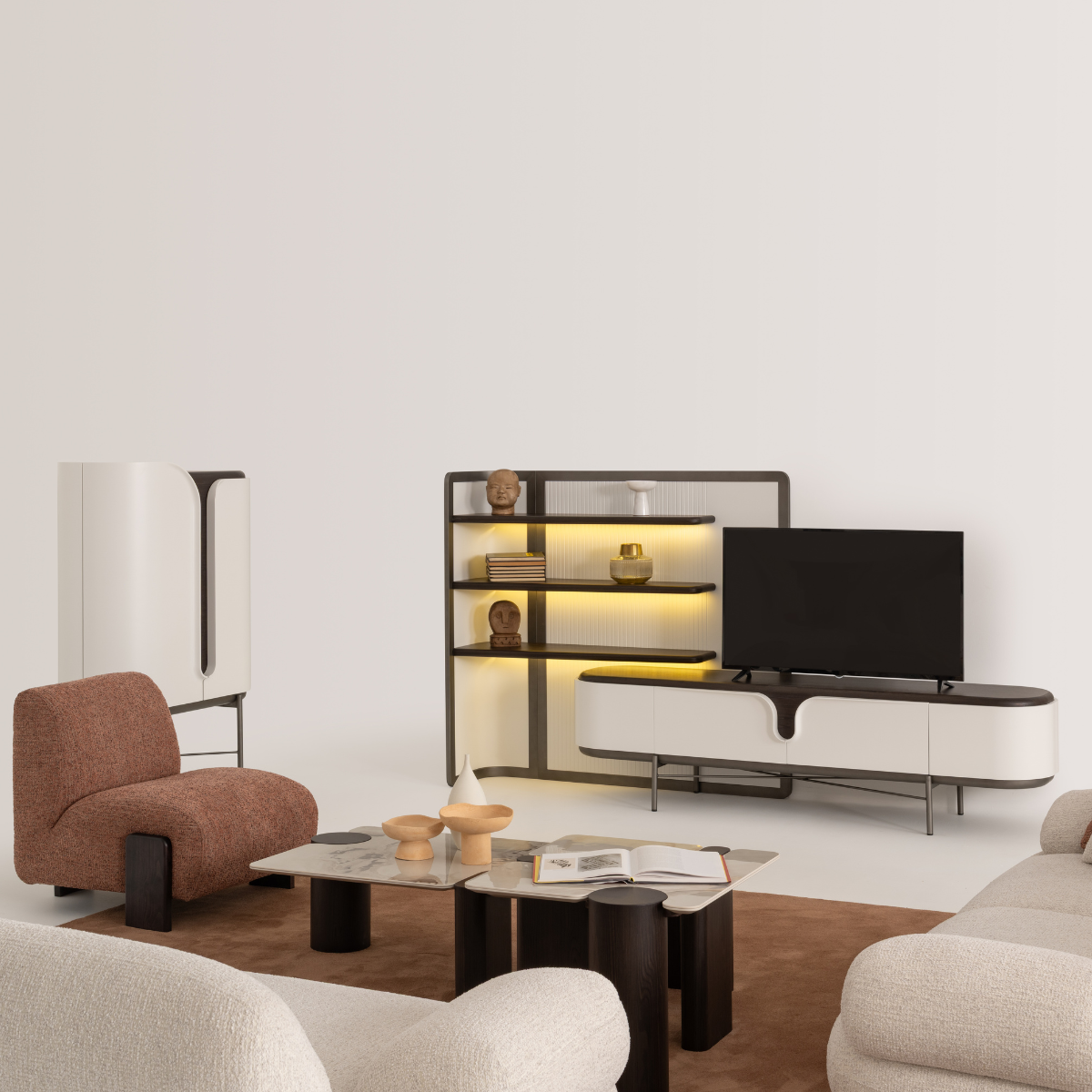 Comoda TV de lux, Kaju
