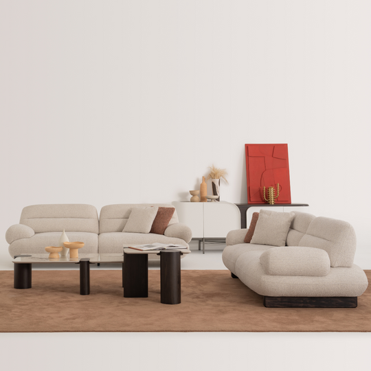 Set Canapea cu Fotolii de lux, Kaju