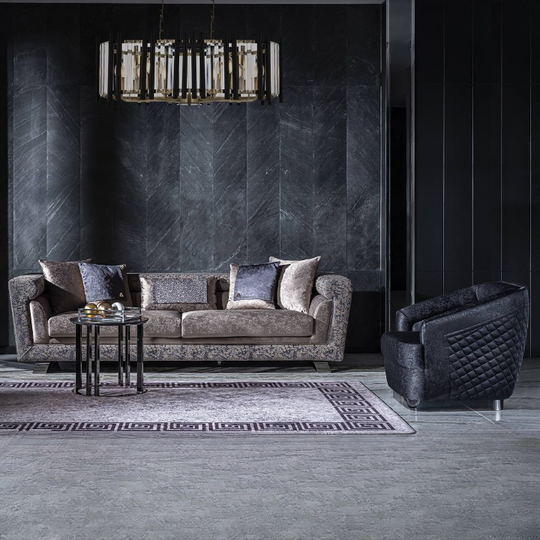 Set Canapea Moderna cu Fotolii, Lion