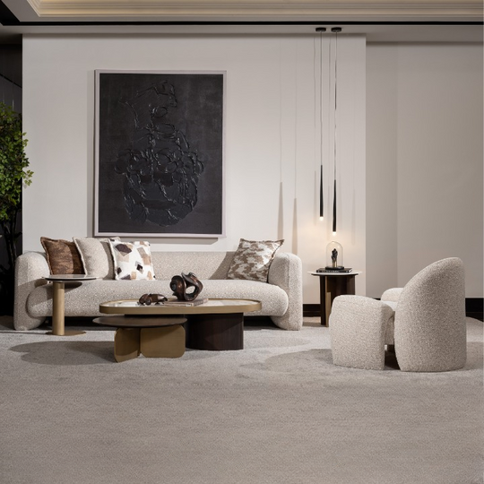 Set Canapea Bucle cu Fotolii, Marco