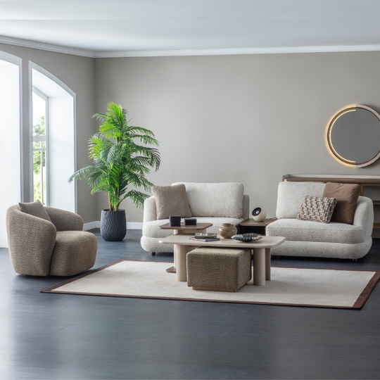 Set Canapea Bucle cu Fotolii, Modena