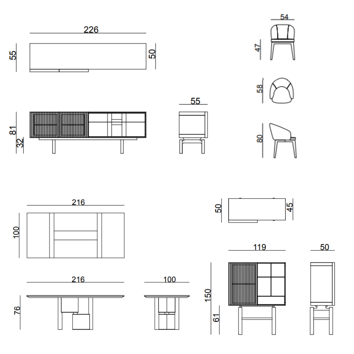 Colectia de Living si Dining de lux, Monolog