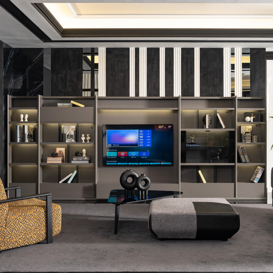 Biblioteca Modulara de lux, Natura