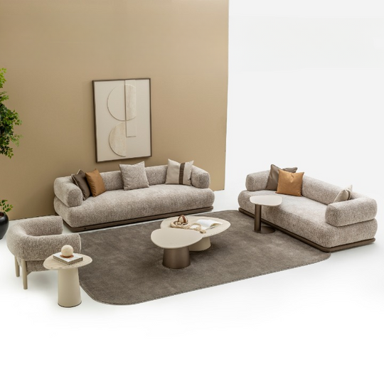 Set Canapea Moderna cu Fotolii, Sento