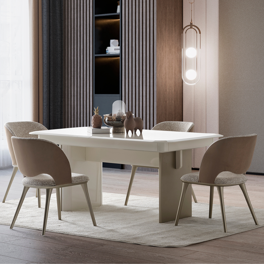 Set Masa de Dining Extensibila cu Scaune, Voyage