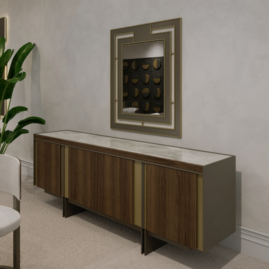 Comoda de Dining  de lux cu Oglinda, West M