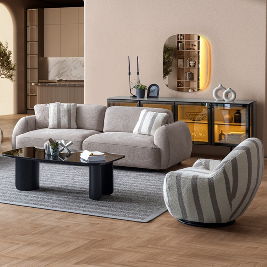 Set Canapea Moderna cu Fotolii, Zehra