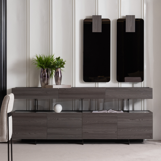 Comoda de Dining cu Oglinda, Monaco