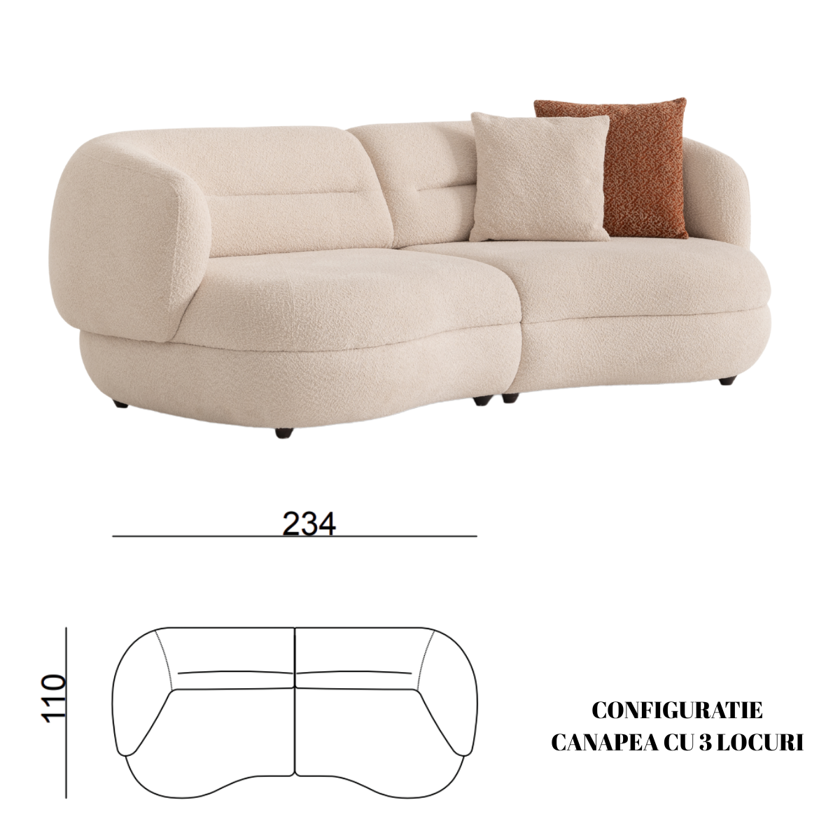 Colectia de Canapele si Coltare Modulare, Opus