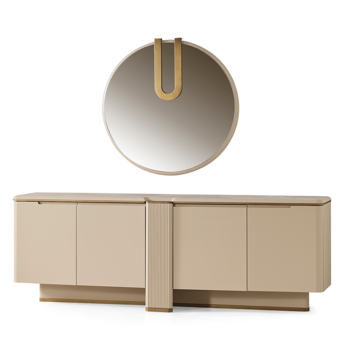 Comoda de Dining cu Oglinda, Dolunay