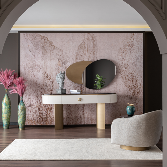 Consola cu oglinda de Lux , Elipse