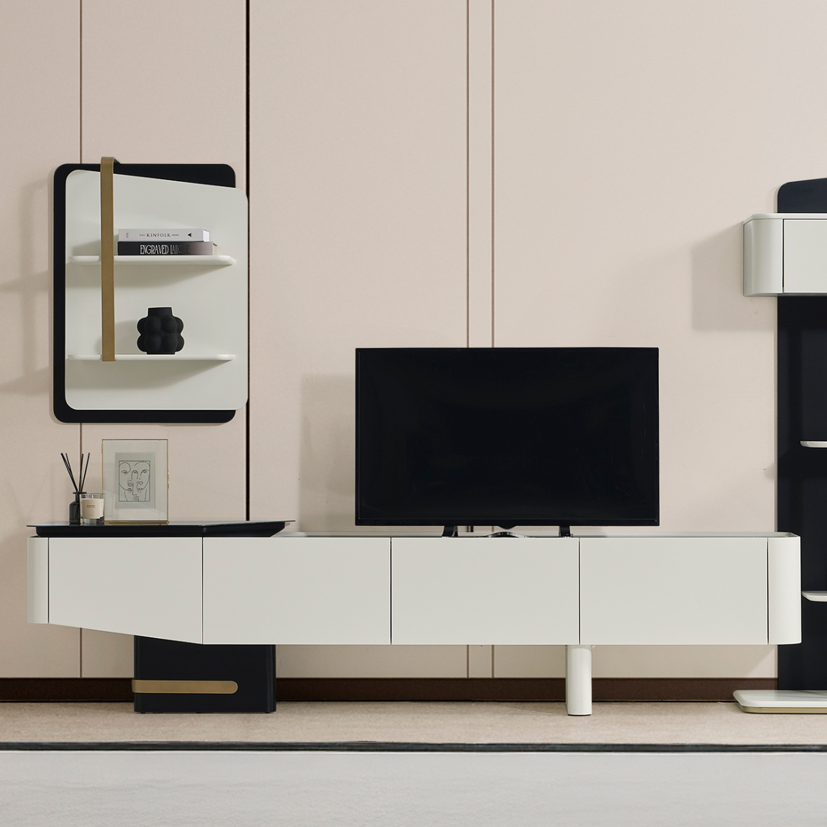 Comoda TV Moderna, Estra