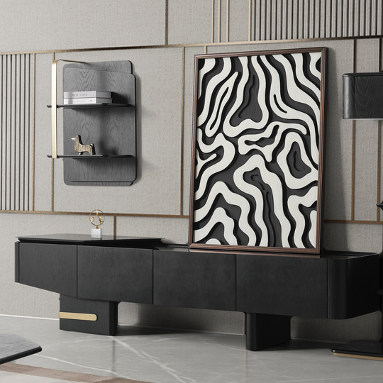 Comoda TV Moderna, Estra