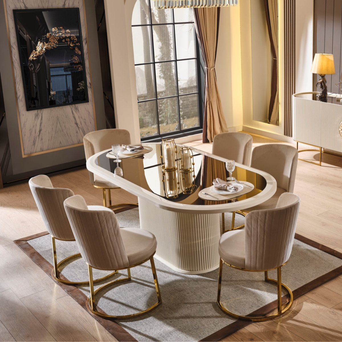 Colecția de Living si Dining de lux, Majestic G 1