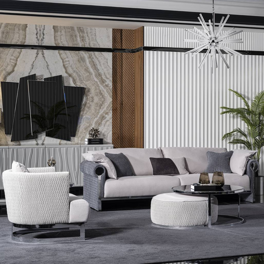 Set Canapea Moderna cu Fotolii, Norva