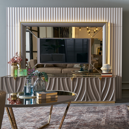 Comoda TV cu Panou, Idol-Vals