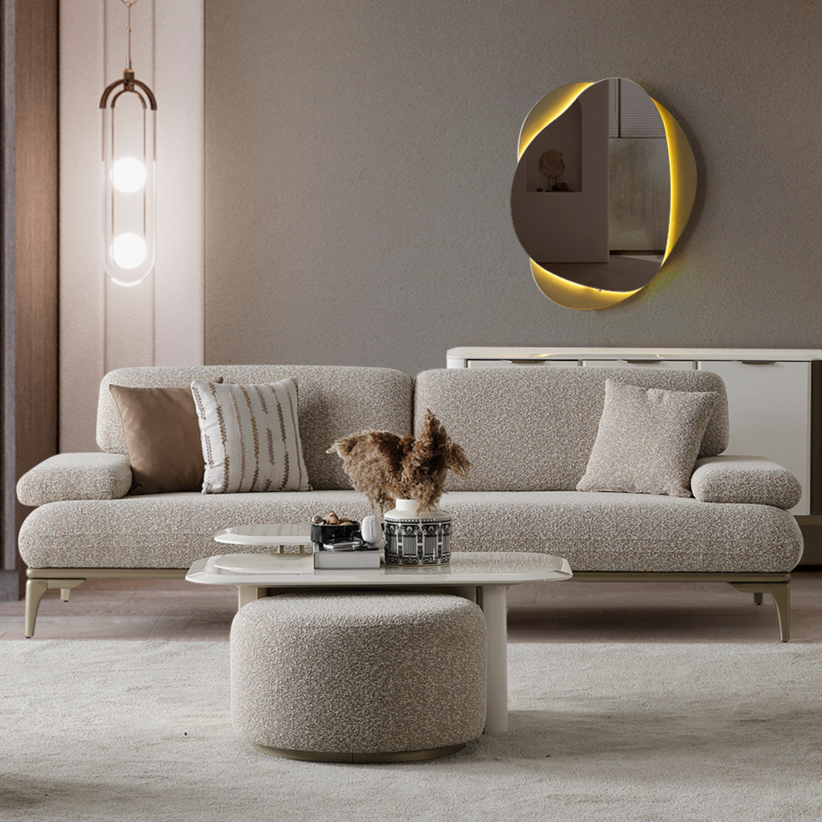 Canapea Bucle, Voyage